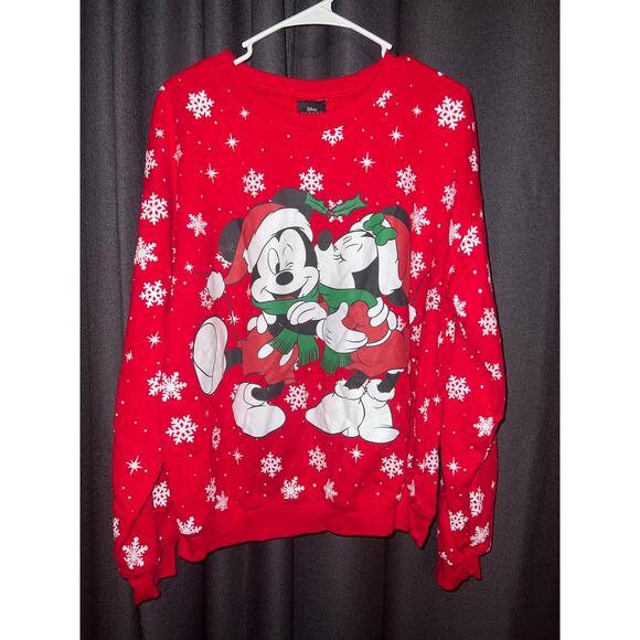 Ugly Christmas Sweater Sweaters - Ugly Christmas Sweater Size Large Disney